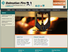 Tablet Screenshot of dalmatianfire.net